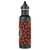 Bouteille D'eau En Acier Inoxydable Fleur de Psychedlic (Droite)