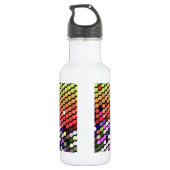 BOUTEILLE D'EAU EN ACIER INOXYDABLE FLEUR SAUVAGE (Dos)