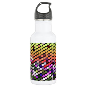 BOUTEILLE D'EAU EN ACIER INOXYDABLE FLEUR SAUVAGE