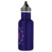 Bouteille D'eau En Acier Inoxydable FLEURS DE VIE / Blume des Lebens - Mandala I (Droite)
