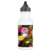 Bouteille D'eau En Acier Inoxydable Fleurs florales (Gauche)