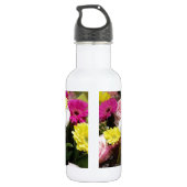 Bouteille D'eau En Acier Inoxydable Fleurs florales (Dos)
