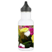 Bouteille D'eau En Acier Inoxydable Fleurs florales (Droite)