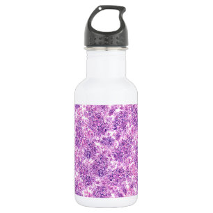Bouteille D'eau En Acier Inoxydable Fleurs lilas rose aquarelle