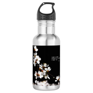 Bouteille D'eau En Acier Inoxydable Fleurs Sakura