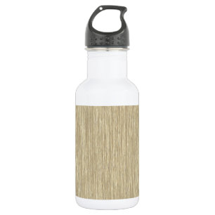 Bouteille D'eau En Acier Inoxydable Fond en bois rustique délavé et granuleux