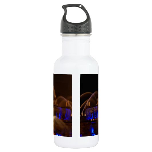 Bouteille D'eau En Acier Inoxydable Fontaine de Buckingham - Blues (Dos)