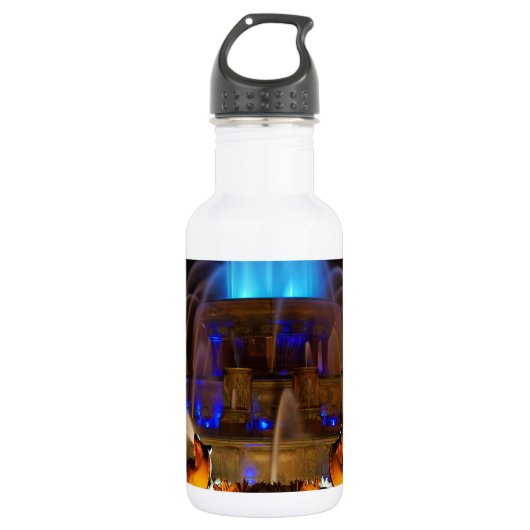 Bouteille D'eau En Acier Inoxydable Fontaine de Buckingham - Blues (Devant)