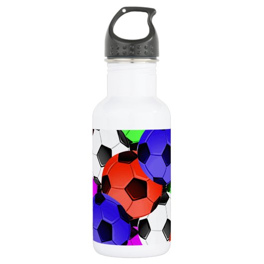 Bouteille D'eau En Acier Inoxydable Football américain multicolore (Devant)