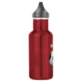 Bouteille D'eau En Acier Inoxydable Football Nom customisé (Gauche)