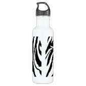 Bouteille D'eau En Acier Inoxydable Funky Zebra Print Gym (Dos)