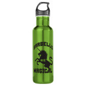 Bouteille D'eau En Acier Inoxydable Funny Barbell Lifting Gym Humour (Devant)