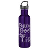 Bouteille D'eau En Acier Inoxydable Geek du groupe Oboe (Devant)