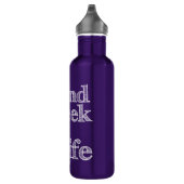 Bouteille D'eau En Acier Inoxydable Geek du groupe Oboe (Droite)