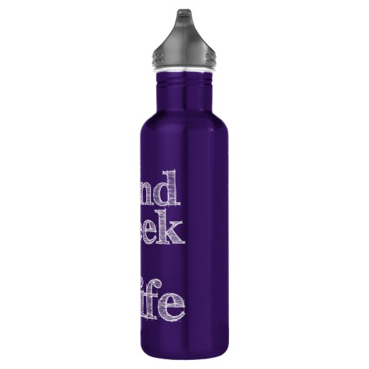 Bouteille D'eau En Acier Inoxydable Geek du groupe Oboe (Droite)