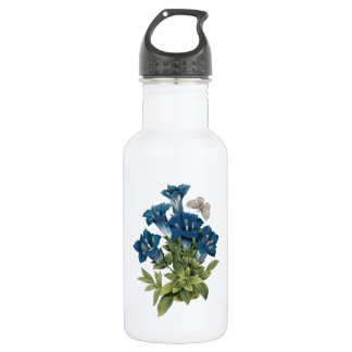 Bouteille D'eau En Acier Inoxydable gentian(Gentianae acaulis) par Redouté