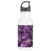 Bouteille D'eau En Acier Inoxydable Géode Améthyste (Devant)