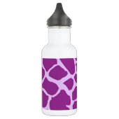 Bouteille D'eau En Acier Inoxydable Giraffe violette (Gauche)