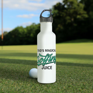 Bouteille D'eau En Acier Inoxydable Golf Sports Funny Golfer Papa Jus de golf magique