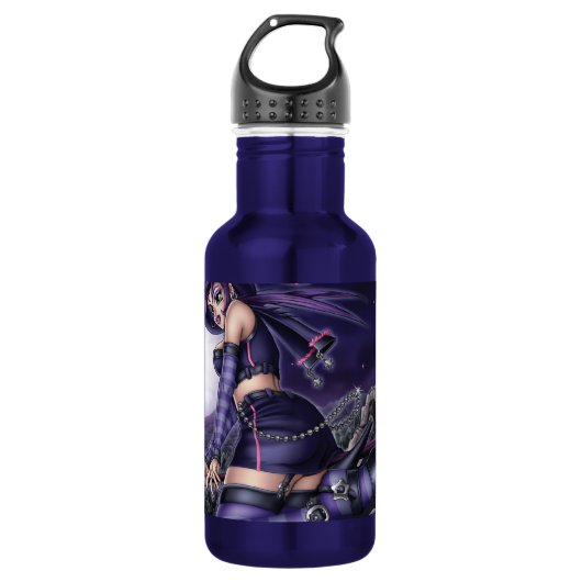 Bouteille D'eau En Acier Inoxydable Goth Anime Witch (Devant)