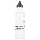 Bouteille D'eau En Acier Inoxydable Grammarly (Droite)