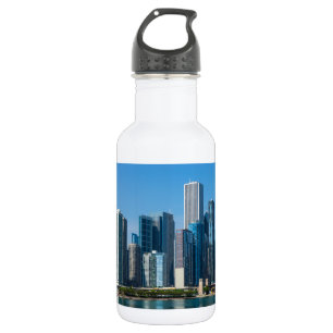 Bouteille D'eau En Acier Inoxydable Gratte-ciel de Chicago