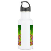 Bouteille D'eau En Acier Inoxydable Green Eyed fractal (Dos)