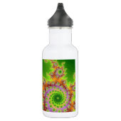Bouteille D'eau En Acier Inoxydable Green Eyed fractal (Droite)