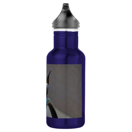 Bouteille D'eau En Acier Inoxydable Green ruby little hummingbird (Droite)