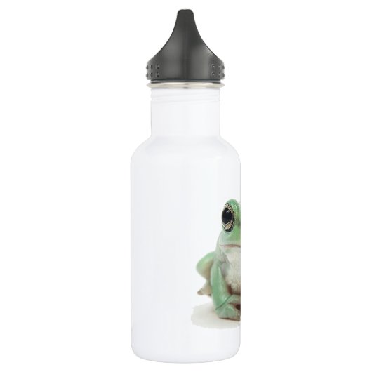 Bouteille D'eau En Acier Inoxydable Grenouille mignonne 32 onces (Gauche)