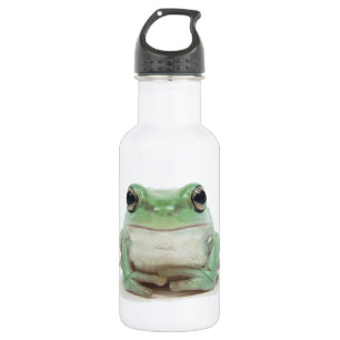 Bouteille D'eau En Acier Inoxydable Grenouille mignonne 32 onces