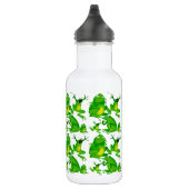 Bouteille D'eau En Acier Inoxydable Grenouilles effrayées curieuses folles d'émotions (Droite)