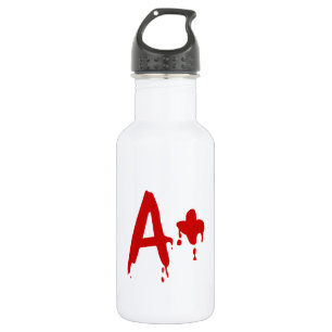 Bouteille D'eau En Acier Inoxydable Groupe sanguin A+ Positif #Hôpital d'horreur
