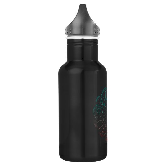 Bouteille D'eau En Acier Inoxydable Harry Potter Spell | Graphique d'instructions (Gauche)