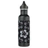 Bouteille D'eau En Acier Inoxydable Hibiscus Hawaïen (Droite)