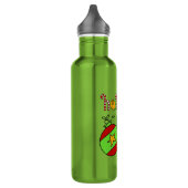 Bouteille D'eau En Acier Inoxydable Ho Ho Ho Holiday Elfe (Gauche)