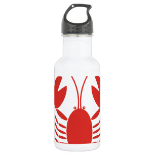 Bouteille D'eau En Acier Inoxydable Homard fantaisie