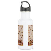 Bouteille D'eau En Acier Inoxydable HONEY BEE, BEEKEEPER, Gemstone Monogramme (Dos)
