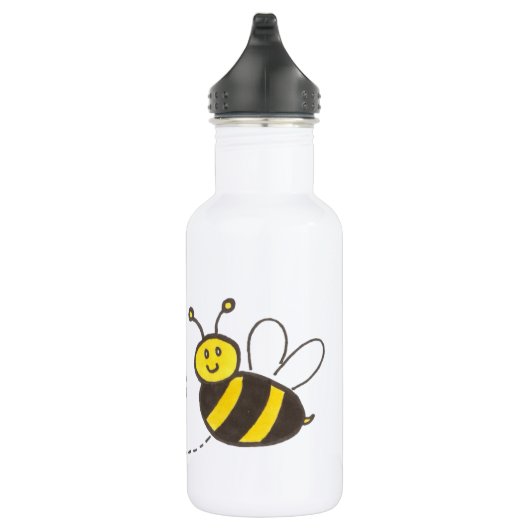 Bouteille D'eau En Acier Inoxydable Honey Bees with Heart (Droite)