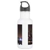 Bouteille D'eau En Acier Inoxydable Horizon de Chicago la nuit (Dos)