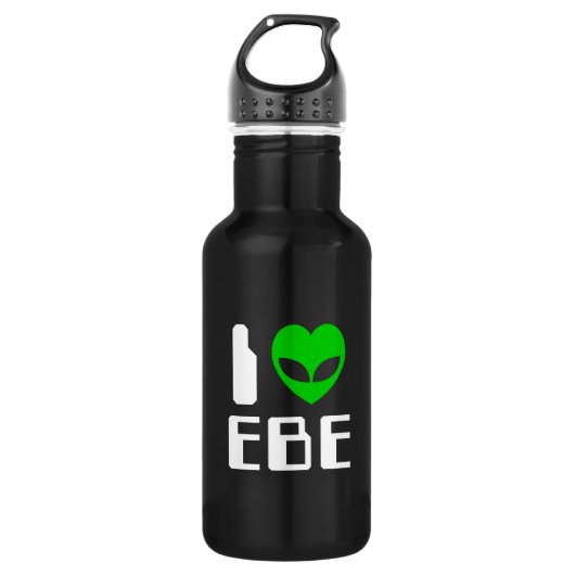 Bouteille D'eau En Acier Inoxydable I Alien Heart EBE (Devant)