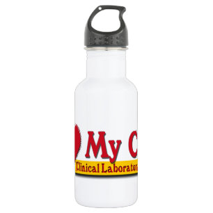 Bouteille D'eau En Acier Inoxydable I Heart My CLS LAB SCIENTIFIQUE