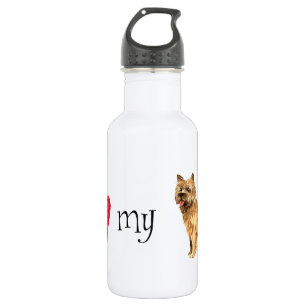 Bouteille D'eau En Acier Inoxydable I Love my Cairn Terrier