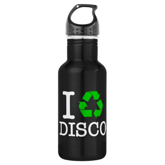 Bouteille D'eau En Acier Inoxydable I Recycle Disco (Devant)