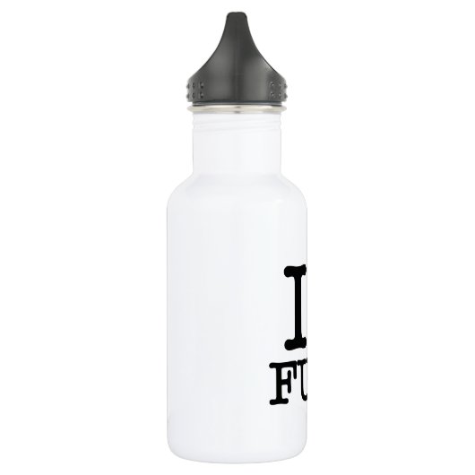 Bouteille D'eau En Acier Inoxydable I Recycle Funk (Gauche)