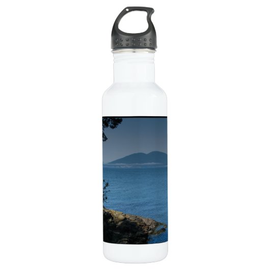 Bouteille D'eau En Acier Inoxydable Île d'orques (Devant)