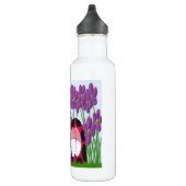 Bouteille D'eau En Acier Inoxydable Illustration de la famille Ladybug mignonne (Droite)