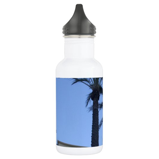 Bouteille D'eau En Acier Inoxydable Impression photo Twin Palm Tree (Gauche)