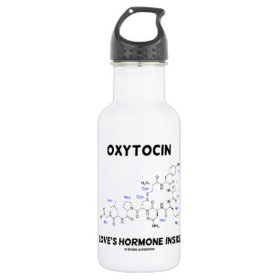 Bouteille D'eau En Acier Inoxydable Intérieur de l'hormone de l'amour d'oxytocine