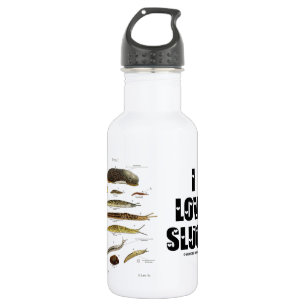 Bouteille D'eau En Acier Inoxydable J'aime des lingots (naturaliste/nature)